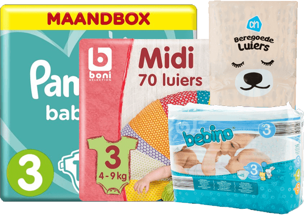 Het spijt me passie beroerte Luiers & Pampers Maat 3 promoties -75% - Luiergids