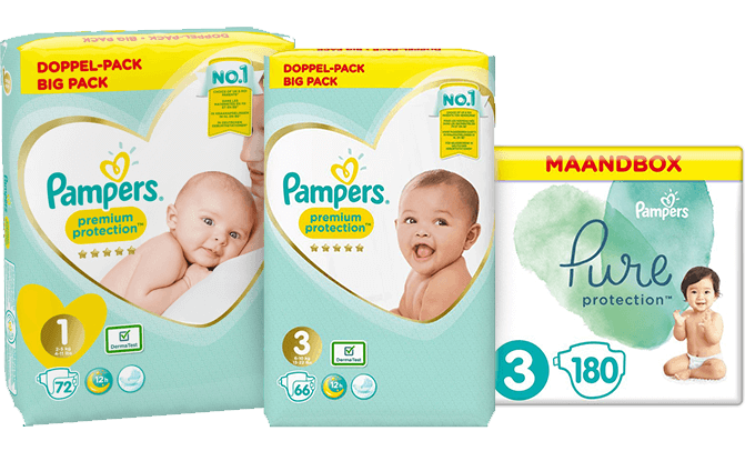 Pampers aanbiedingen promoties België - Luiergids