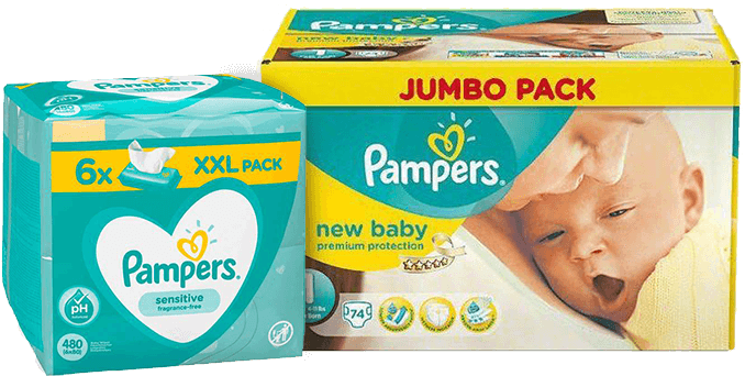 Pampers aanbiedingen promoties België - Luiergids